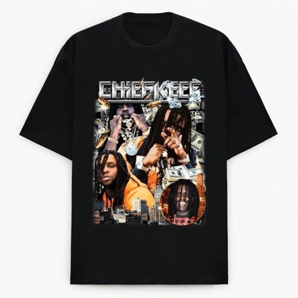 Chief Keef Hip Hop Vintage Bootleg Retro 90s Rap Tee